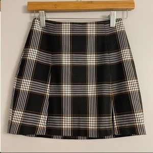Aritzia Sunday Best Mandy Mini Plaid Skirt